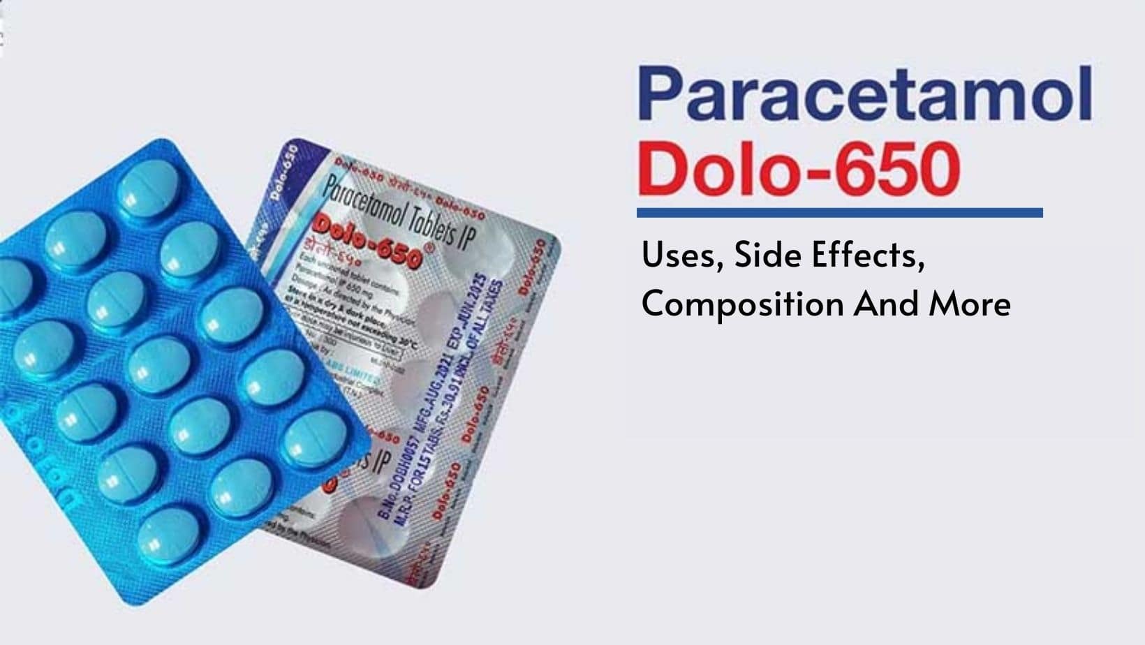 Paracetamol Dolo 650 Tablet: Uses, Side Effects, Composition And More
