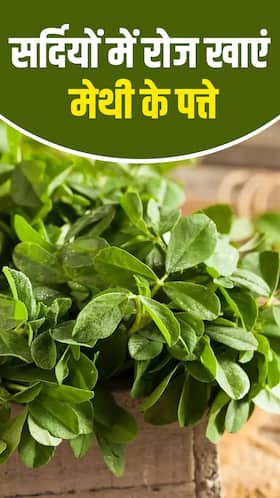 सर्दियों में मेथी के पत्ते खाने के फायदे