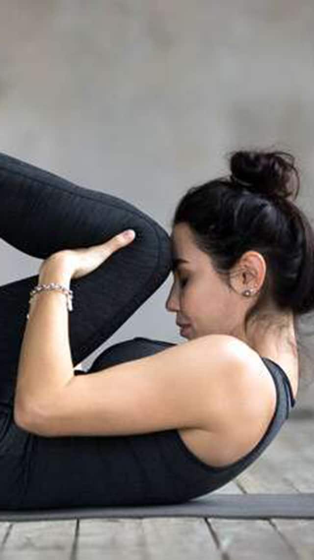 Troubled With Premature Greying Of Hair? Combat Early Occurrence With Yoga  Poses To Beat Stress
