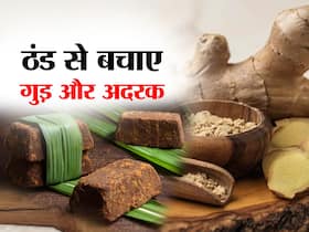 सर्दियों में मोटपा, हाई ब्लड प्रेशर जैसी इन 5 समस्याओं से राहत दिलाए गुड़ और अदरक, ऐसे करें सेवन सर्दियों में मोटपा, हाई ब्लड प्रेशर जैसी इन 5 समस्याओं से राहत दिलाए गुड़ और अदरक, ऐसे करें सेवन