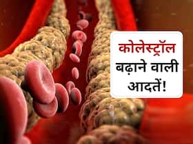 बिस्तर पर बैठे-बैठे Cholesterol level बढ़ाती है ये 4 आदतें! जानें नसों में जमा गुड और बैड कोलेस्ट्रॉल का लेवल
