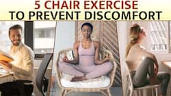 Chair Workout: 5 Sitting Exercises To Prevent Body-Ache & Neck Pain, Expert Demo, Watch Video