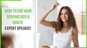 Hair Serum: How To Correctly Use A Hair Serum On Dry & Dull Hair, Expert Speaks, Watch Video