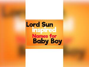 Surya Grahan 2023: 10 Baby Boy Names On Surya Bhagwan
