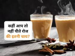 दिन में 4 कप से ज्यादा चाय पी रहे हैं तो सावधान! ज्यादा कैफीन शरीर को पहुंचा रहा है ये गंभीर नुकसान