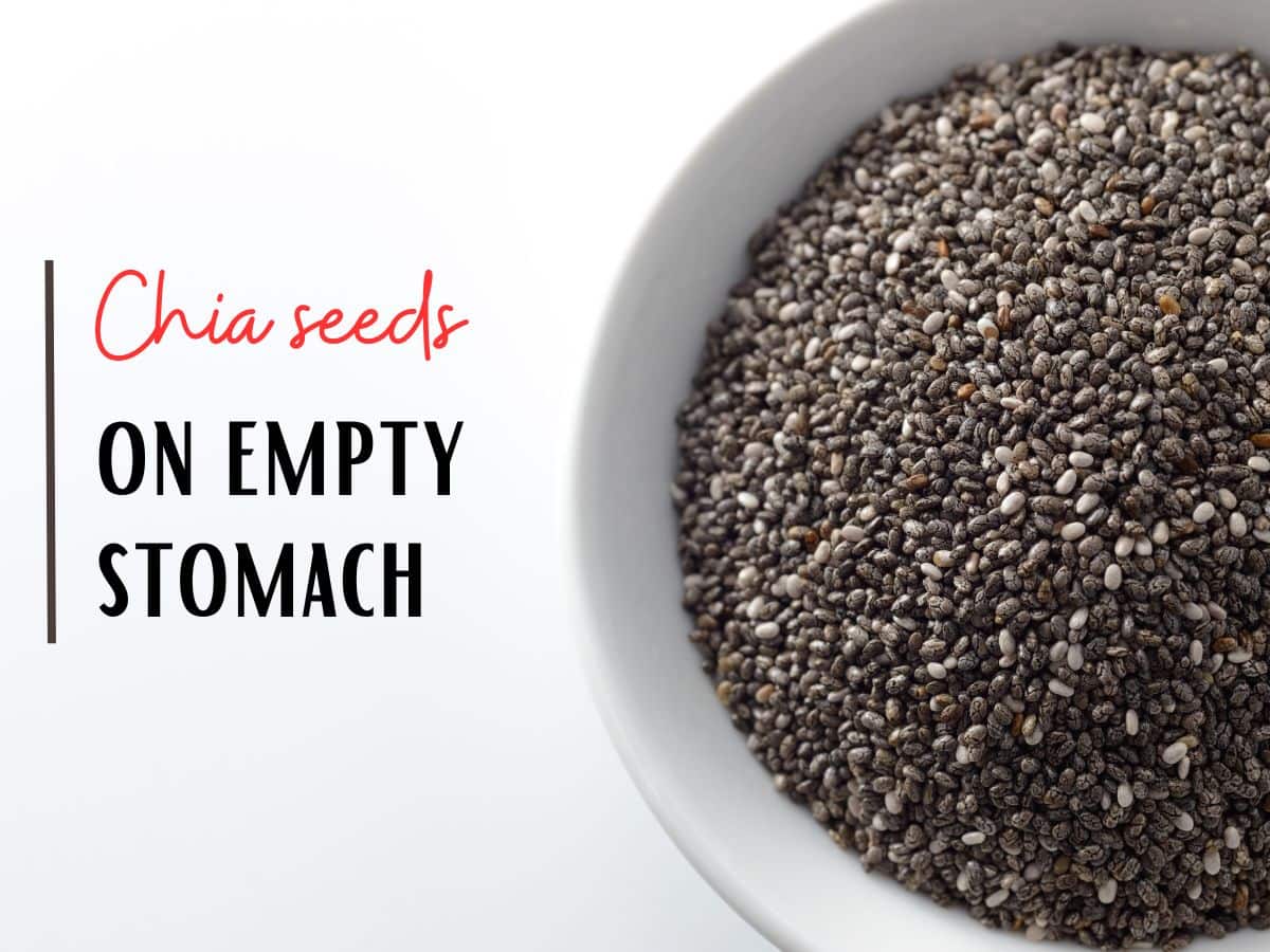 Chia Seeds Water On Empty Stomach: 7 Health Benefits Of Starting Your Day  With Soaked Chia Seeds