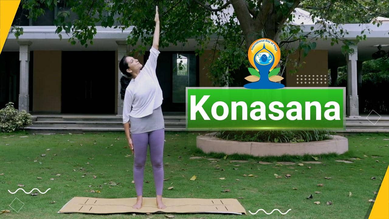 Konasana: How To Practice The Angle Pose, Benefits and More | The Art of Living