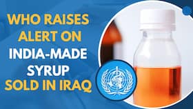 WHO Issues Alert Against Indian-Made Contaminated Cough Syrup Sold In Iraq Watch Video WHO Issues Alert Against Indian-Made Contaminated Cough Syrup Sold In Iraq Watch Video