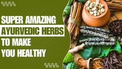 SUPER AMAZING AYURVEDIC HERBS TO MAKE YOU HEALTHY
