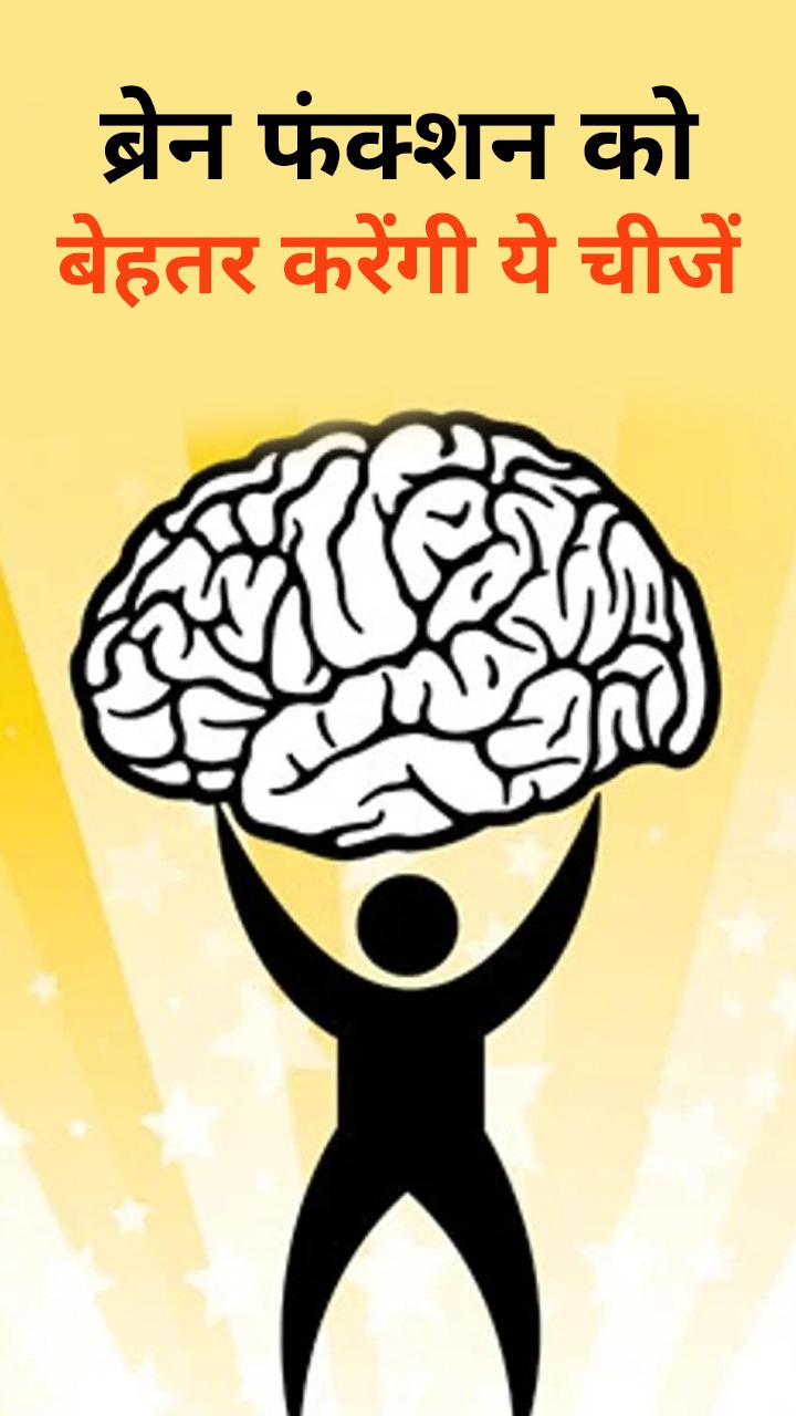 ब्रेन फंक्शन को बेहतर करेंगी ये चीजें