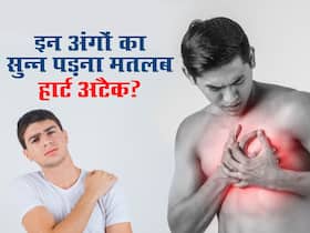 हार्ट अटैक से पहले शरीर के ये 5 हिस्से पड़ सकते हैं सुन्न, जानें किन लक्षणों के महसूस होते ही करें डॉक्टर से बात हार्ट अटैक से पहले शरीर के ये 5 हिस्से पड़ सकते हैं सुन्न, जानें किन लक्षणों के महसूस होते ही करें डॉक्टर से बात