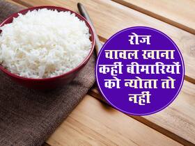 रोज चावल खाने वाले लोगों बढ़ जाता है इन 5 बीमारियों का खतरा, चावल के शौकीन जरूर दें ध्यान