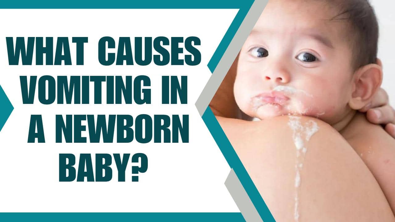 Health Care Tips Reasons For Vomiting In a New Born Baby