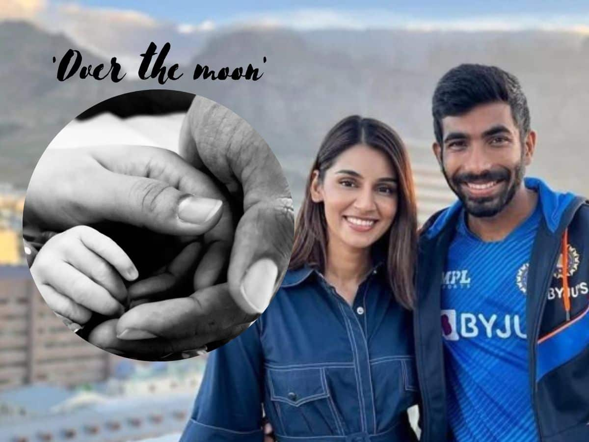 Jasprit Bumrah Welcomes First Child With Wife Sanjana Ganeshan, Likely ...