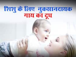 शिशु के लिए क्यो नुकसानदायक है गाय का दूध