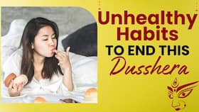 Dussehra 2023: Bad habits you need to burn this year for a healthy life Dussehra 2023: Bad habits you need to burn this year for a healthy life