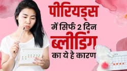 Period Bleeding Problem: पीरियड्स में सिर्फ 2 दिन ब्लीडिंग होने के हैं ये कारण, देखें Video