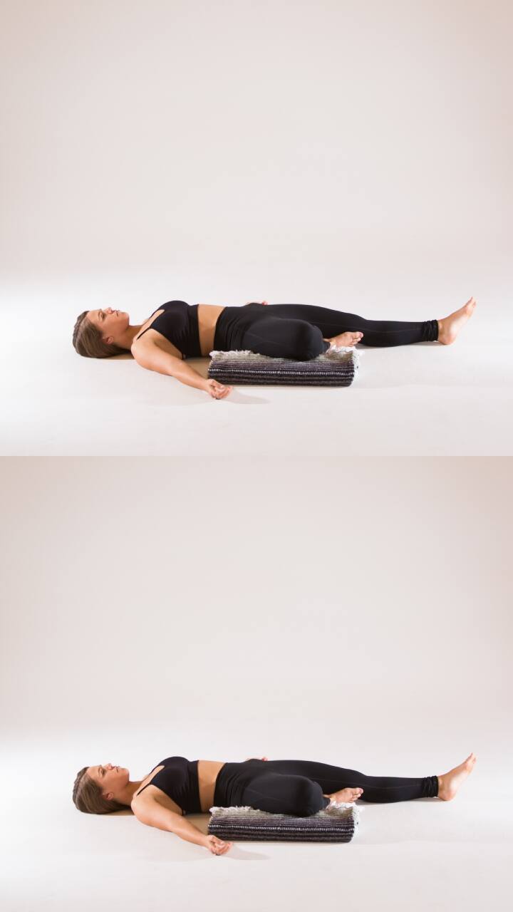 Yoga Pose: Easy Supine Twist - Kick It Up Coaching