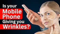 Smartphones and Skin: Staring at your phone too long may give you WRINKLES!
