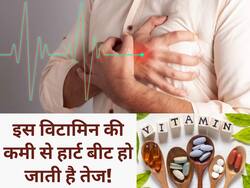 शरीर में इस विटामिन की कमी से बढ़ सकती हैं दिल की धड़कनें, पूर्ति करने के लिए खाएं ये 5 चीजें