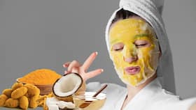 Can We Apply Coconut Oil And Turmeric On Face?