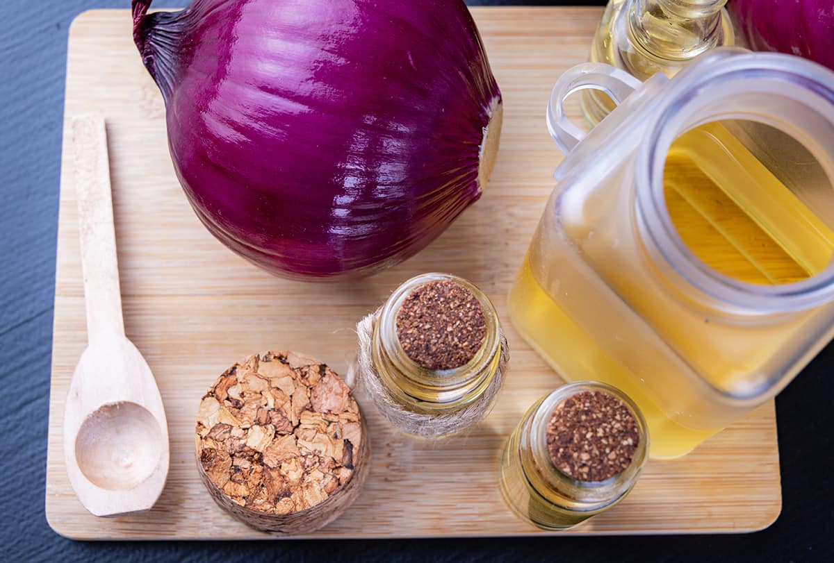 Aloe vera and outlet onion juice for hair