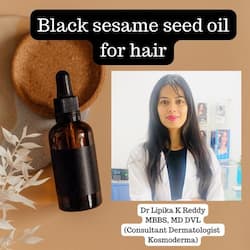 How To Use Black Sesame Seeds Oil For Grey Hair?