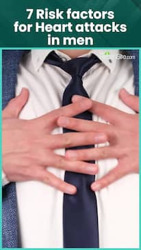 7 Risk factors for heart attacks in Men
