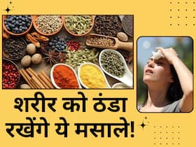 गर्मी में शरीर को अंदर से ठंडा रखेंगे किचन में रखे ये 5 मसाले, आज ही करें डाइट में शामिल गर्मी में शरीर को अंदर से ठंडा रखेंगे किचन में रखे ये 5 मसाले, आज ही करें डाइट में शामिल