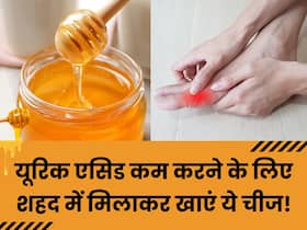 Uric Acid को कंट्रोल करने के लिए शहद में मिलाकर खाएं ये चीज, पेशाब के रास्ते शरीर से बाहर निकल जाएगी सारी गंदगी Uric Acid को कंट्रोल करने के लिए शहद में मिलाकर खाएं ये चीज, पेशाब के रास्ते शरीर से बाहर निकल जाएगी सारी गंदगी
