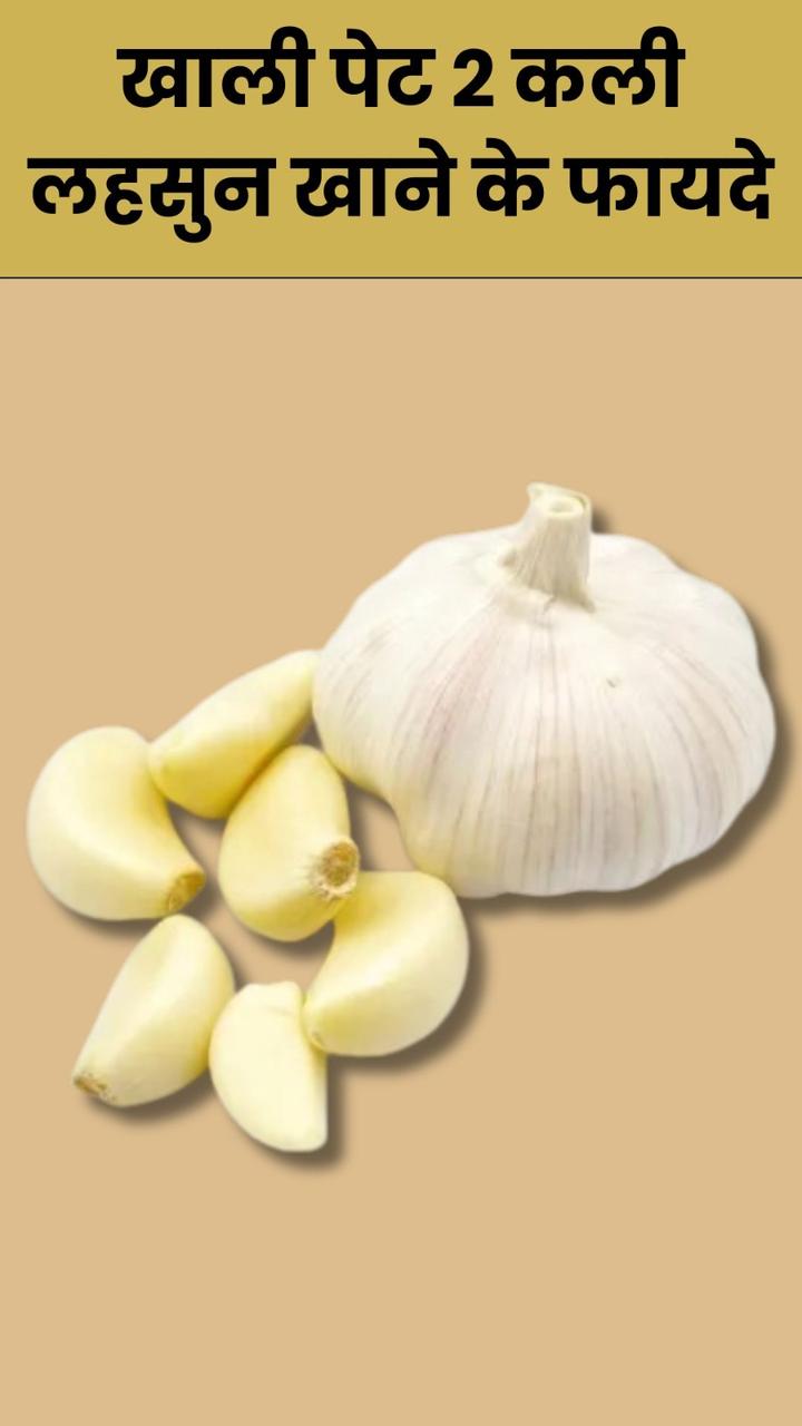 सुबह खाली पेट लहसुन की 2 कली खाने के फायदे