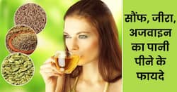 सौंफ, जीरा, अजवाइन का पानी पीने से होते हैं अनेकों लाभ, मोटापा से लेकर शरीर की गंदगी होती है बाहर