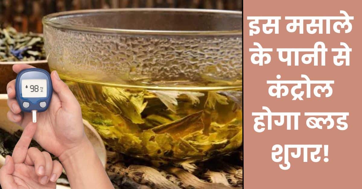 Fasting Blood Sugar Kaise Kam Kare इस मसाले के ड्रिंक का 1 घूंट