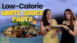 What's On My Plate: Low-Calorie White Sauce  Pasta