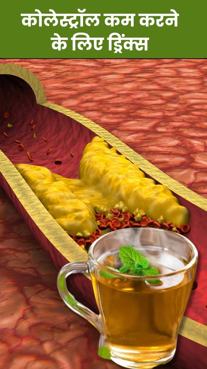 कोलेस्ट्रॉल कम करने के लिए सुबह खाली पेट पिएं ये 8 हेल्दी ड्रिंक्स