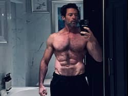 'Wolverine' Star Hugh Jackman Looks Ripped In Mirror Selfie As He Credits Team Of 8 For His Top-Notch Body
