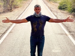 Milind Soman Takes It Slow As He Works Out In A Forest