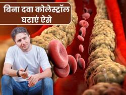 दवा के बिना भी घट सकता है बैड कोलेस्ट्रॉल लेवल, बस करें ये 5 उपाय