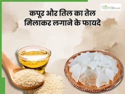 तिल का तेल और कपूर को मिलाकर लगाने से दूर होती हैं ये 5 परेशानियां, ऐसे करें प्रयोग