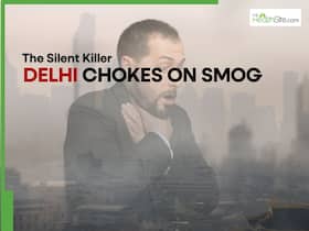 Delhi Pollution Live Updates: Schools Closed As Dense Smog Blankets National Capital, Noida, Ghaziabad; AQI Hits 300 Mark