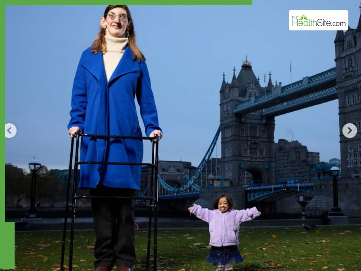 When The World’s Tallest And Shortest Women Met In London For An Afternoon Tea…