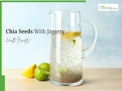 Chia Seeds With Jaggery On Empty Stomach: 5 Health Benefits of Drinking Soaked Chia Water With Gur Daily Morning