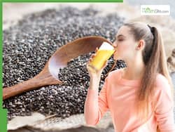 Chia Seeds With Turmeric: 5 Health Benefits of Drinking Soaked Chia Seeds Water With Haldi Daily Morning