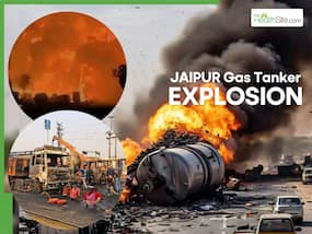 Jaipur Gas Tanker Explosion: Man In Flames Walked 600m Seeking Help, Dies After Reaching Hospital With 85% Burns