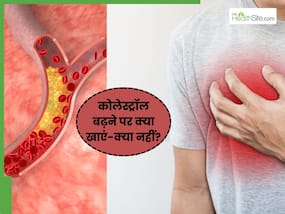 कोलेस्ट्रॉल बढ़ने पर क्या खाएं और क्या नहीं? जानें High Cholesterol में किस तरह की डाइट होती है फायदेमंद कोलेस्ट्रॉल बढ़ने पर क्या खाएं और क्या नहीं? जानें High Cholesterol में किस तरह की डाइट होती है फायदेमंद