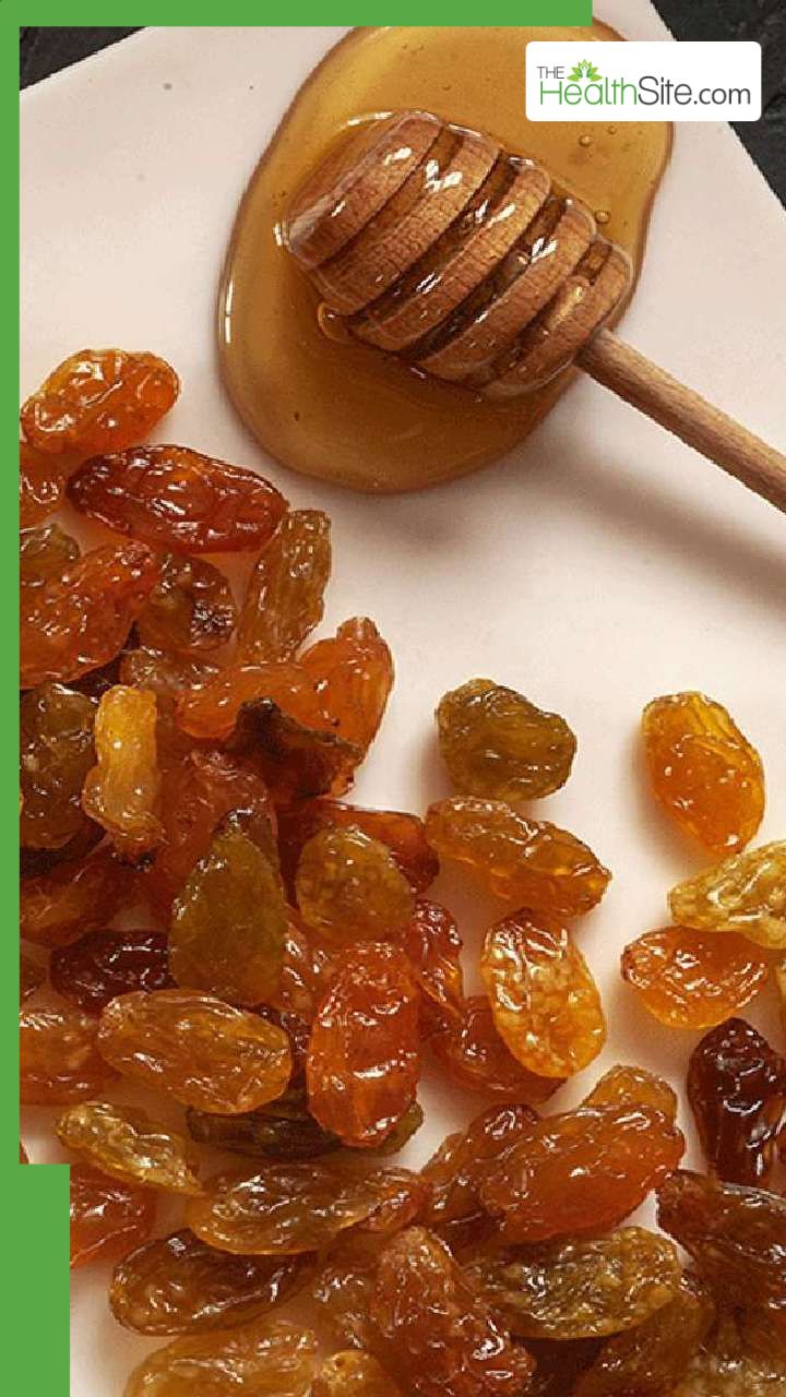 सुबह खाली पेट किशमिश को शहद में डुबोकर खाने के फायदे