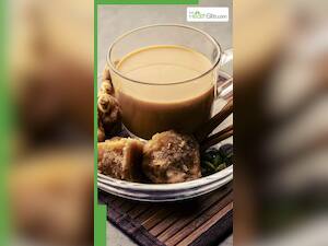 गुनगुने दूध में गुड़ मिलाकर पीने के फायदे