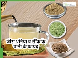 शरीर से बैड कोलेस्ट्रॉल निकालने और हार्ट को हेल्दी रखने समेत ये कई फायदे देगा, जीरा, धनिया और सौंफ का पानी