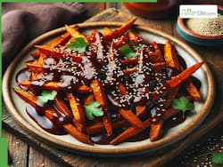 Nourishing Mexican Mole Sauce With Sweet Potato Fries: A Healthy Valentine   s Day Treat