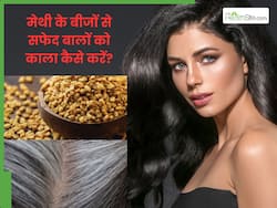 सफेद बालों को नेचुरली काला कैसे करें? इस तरह लगाएंगे मेथी के बीज तो हफ्तेभर में काले होंगे बाल, हेयरफॉल भी रुकेगा